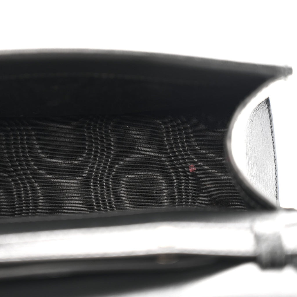 Satin Crystal GG Monogram Mini Dionysus Top Handle Bag Black