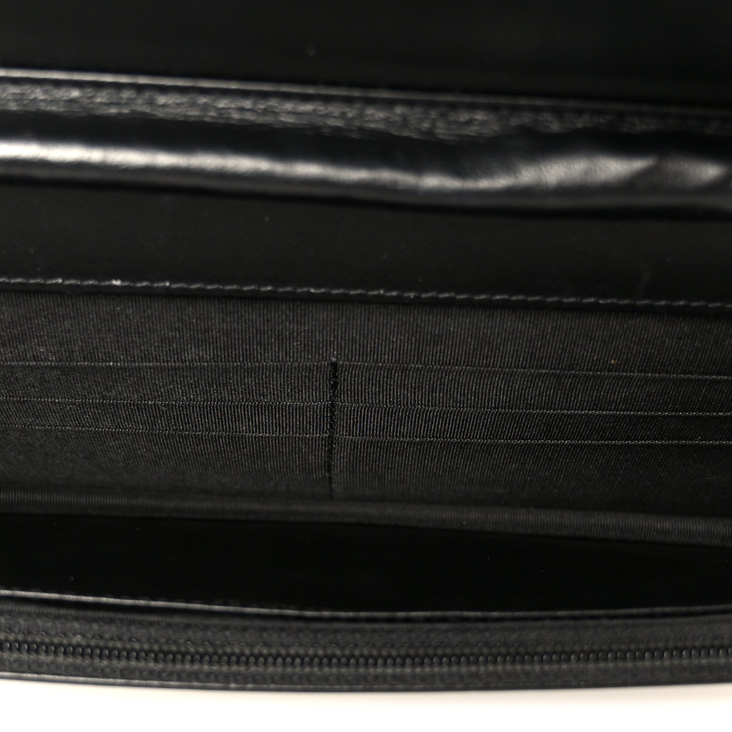 Caviar Quilted Boy Wallet On Chain WOC Black
