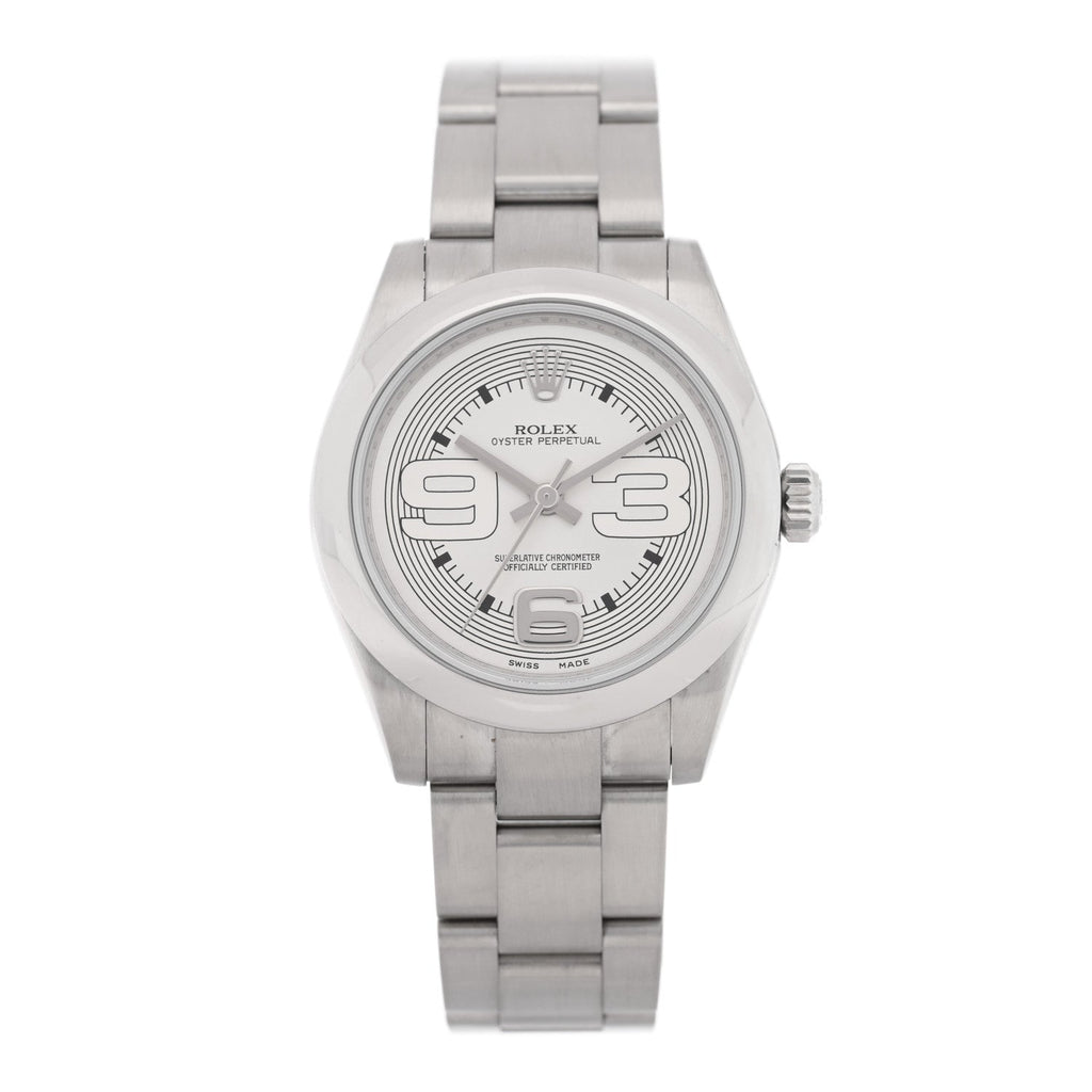 Stainless Steel 31mm Oyster Perpetual Watch Silver 177200