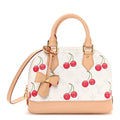 LV X TM Monogram Cerises Alma BB White