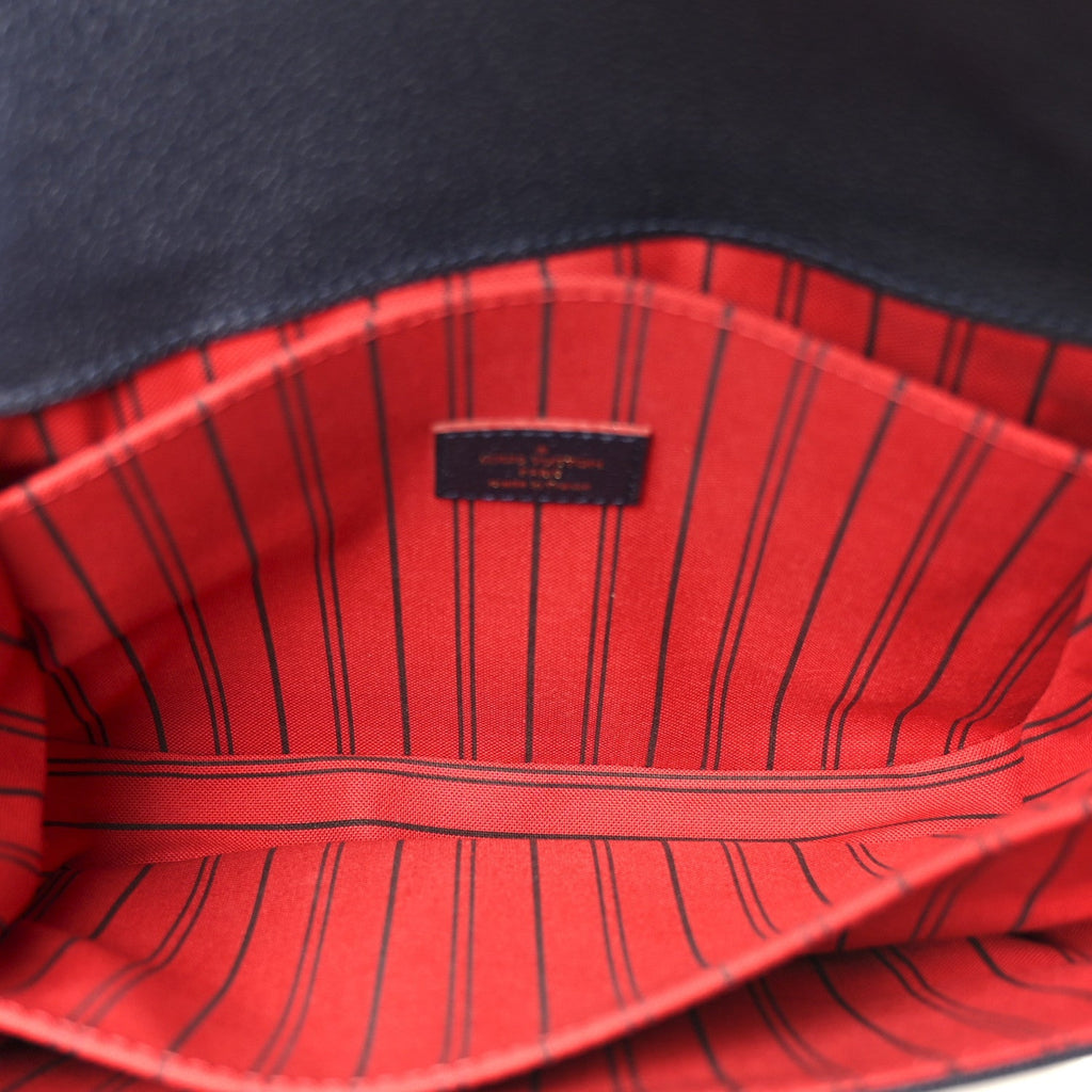 Empreinte Pochette Metis Marine Rouge