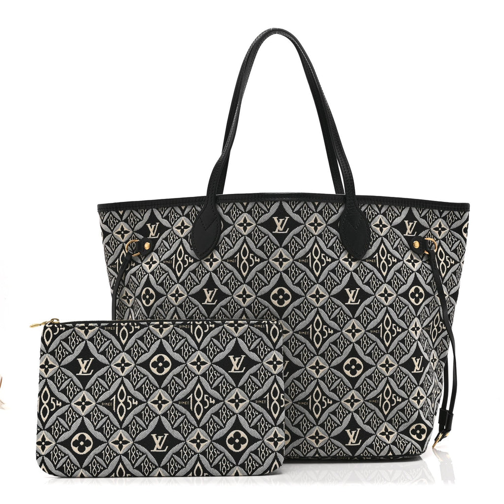 Jacquard Since 1854 Neverfull MM Grey