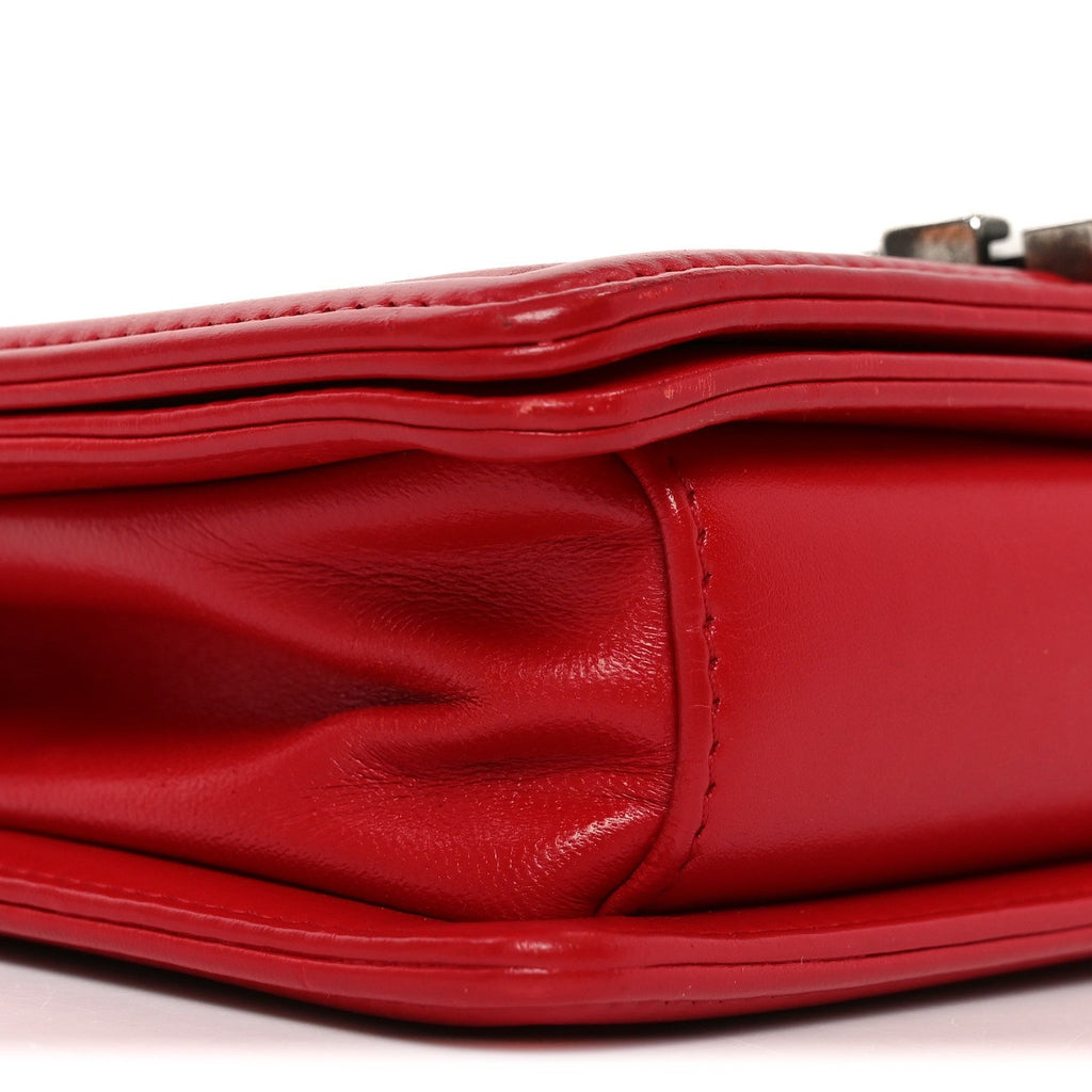 Galuchat Stingray Small Boy Flap Red
