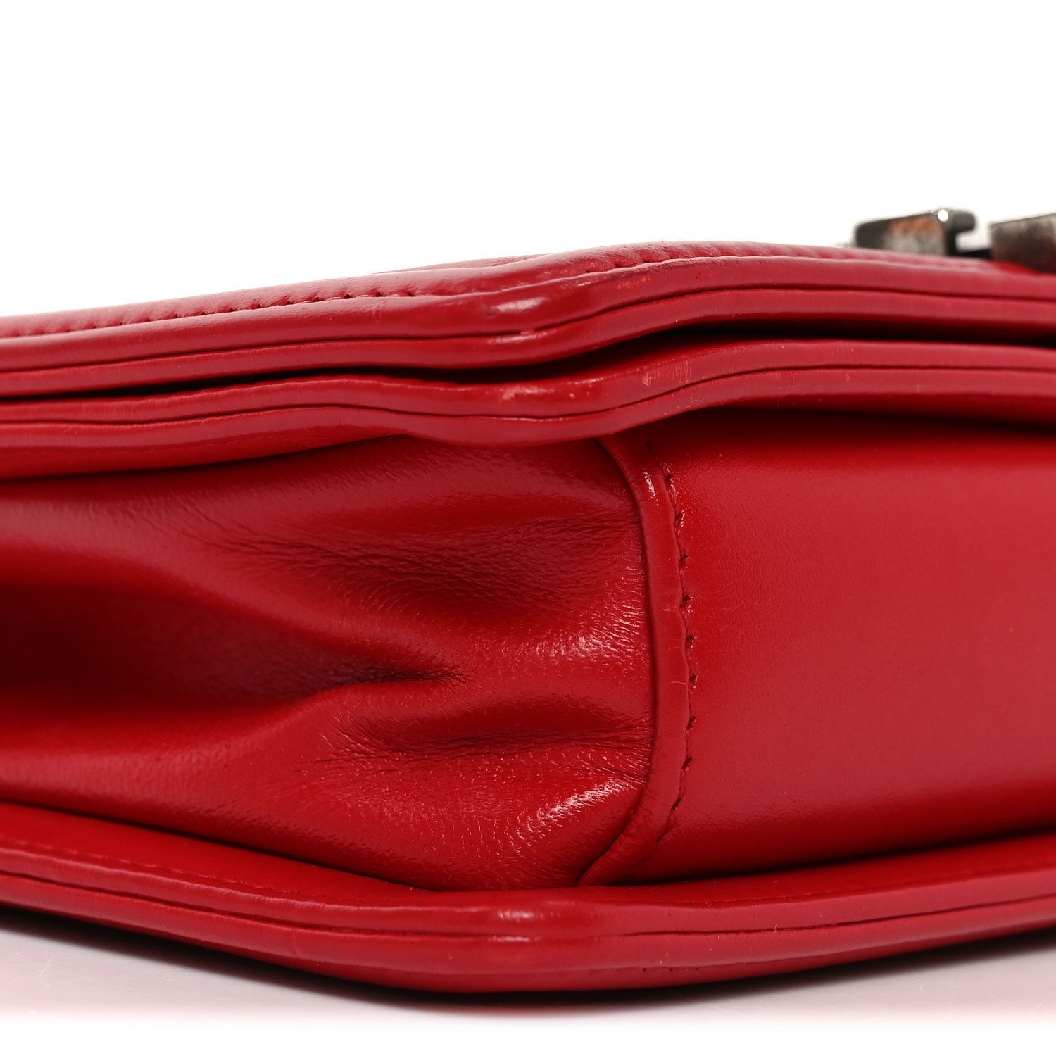 Galuchat Stingray Small Boy Flap Red