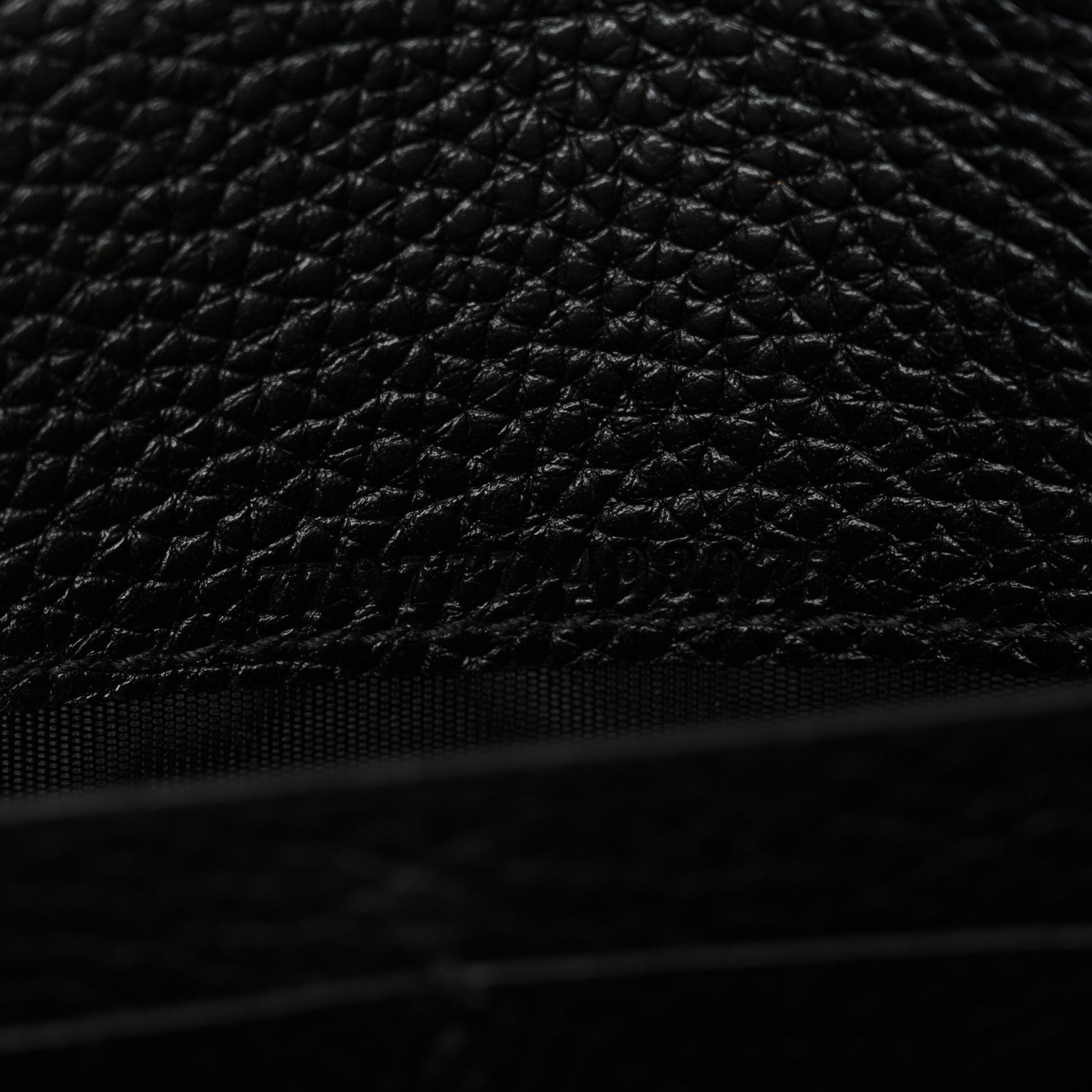 Calfskin GG Marmont Chain Wallet Black