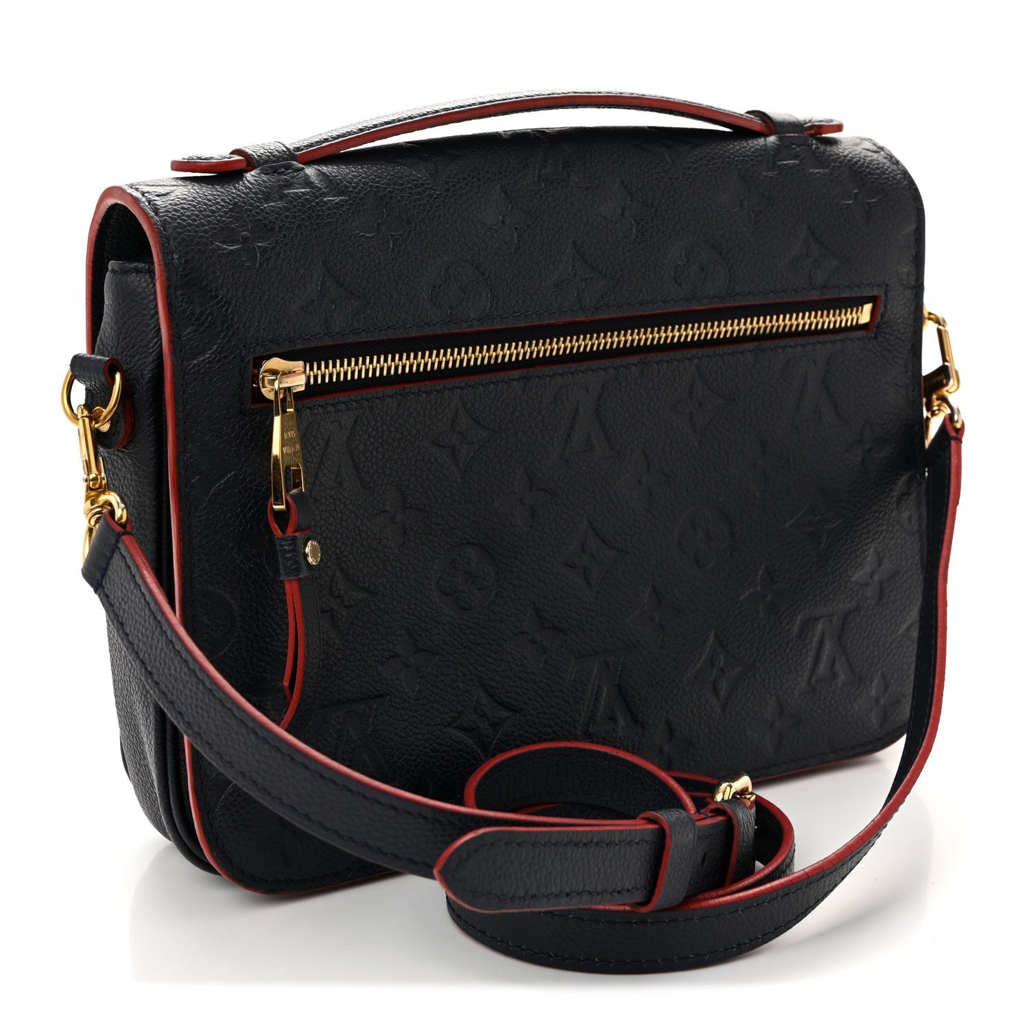 Empreinte Pochette Metis Marine Rouge