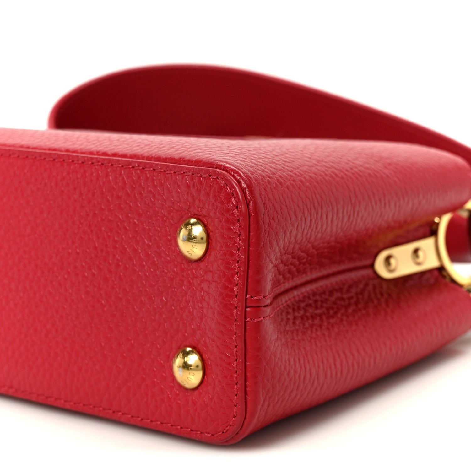 Taurillon Mini Capucines Scarlet