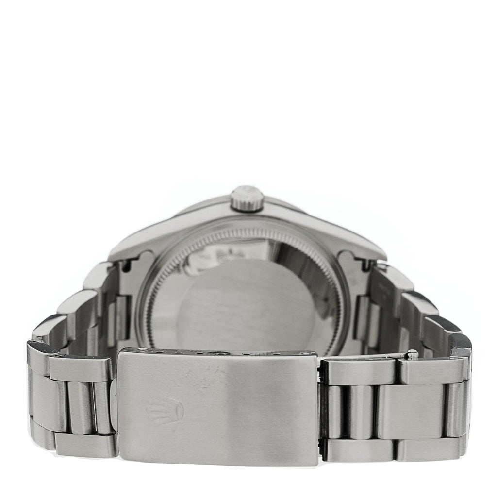 Stainless Steel 34mm Oyster Perpetual Air-King Precision Watch Blue 14010
