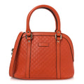 Microguccissima Mini Dome Bag Sun Orange