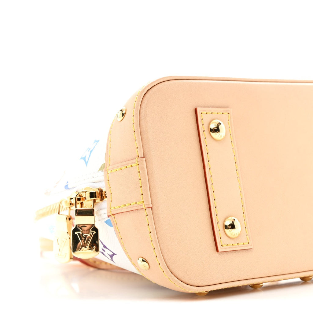 LV X TM Monogram Multicolor Alma BB White