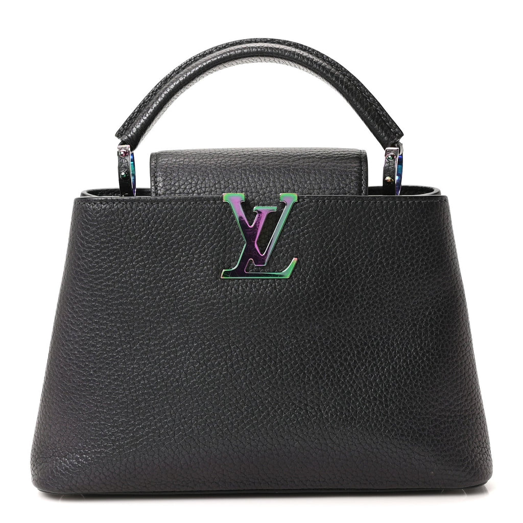 Taurillon Capucines BB Scarabeo Iridescent Black