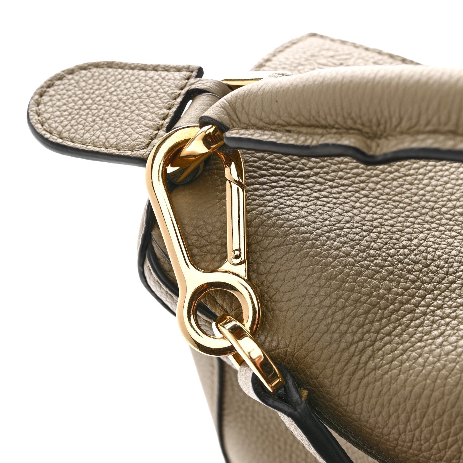 Calfskin Small Puzzle Bag Artichoke Green