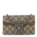 GG Supreme Monogram Super Mini Dionysus Shoulder Bag Taupe