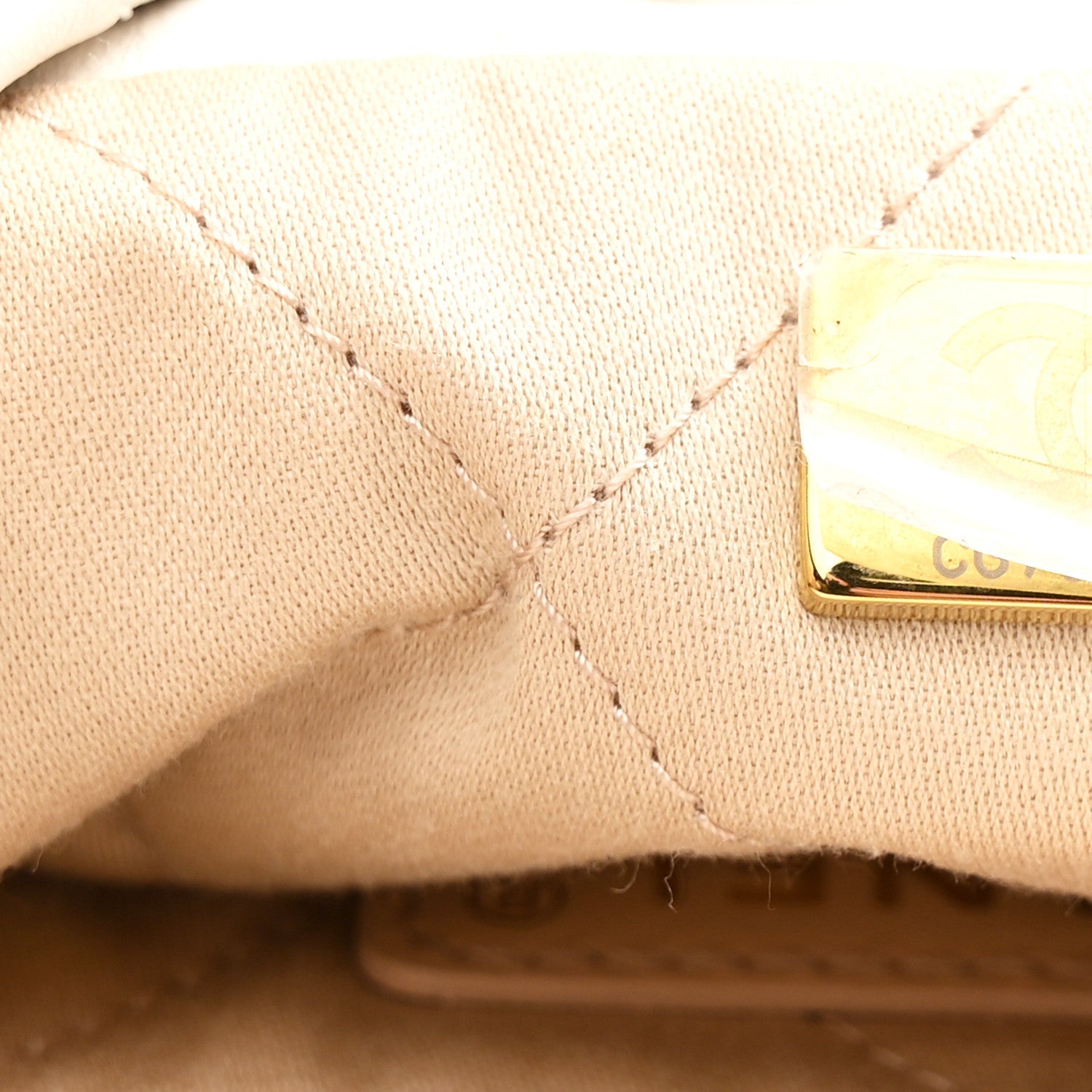 Shiny Calfskin Quilted Small Chanel 22 White