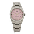 Stainless Steel 36mm Oyster Perpetual Watch Candy Pink 126000