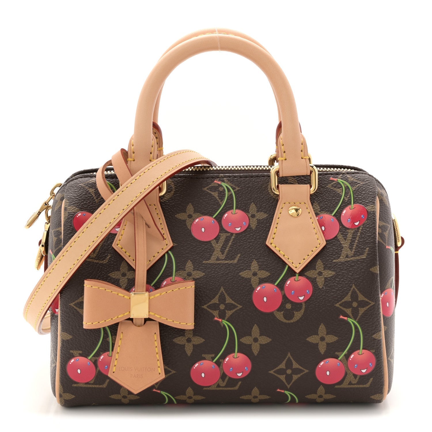 LV X TM Monogram Cerises Speedy Bandouliere 20