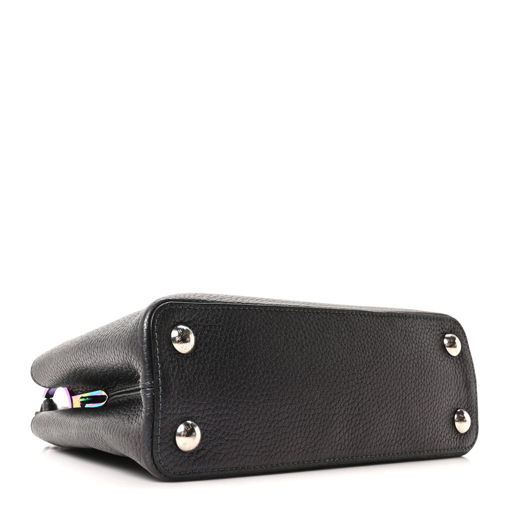 Taurillon Capucines BB Scarabeo Iridescent Black