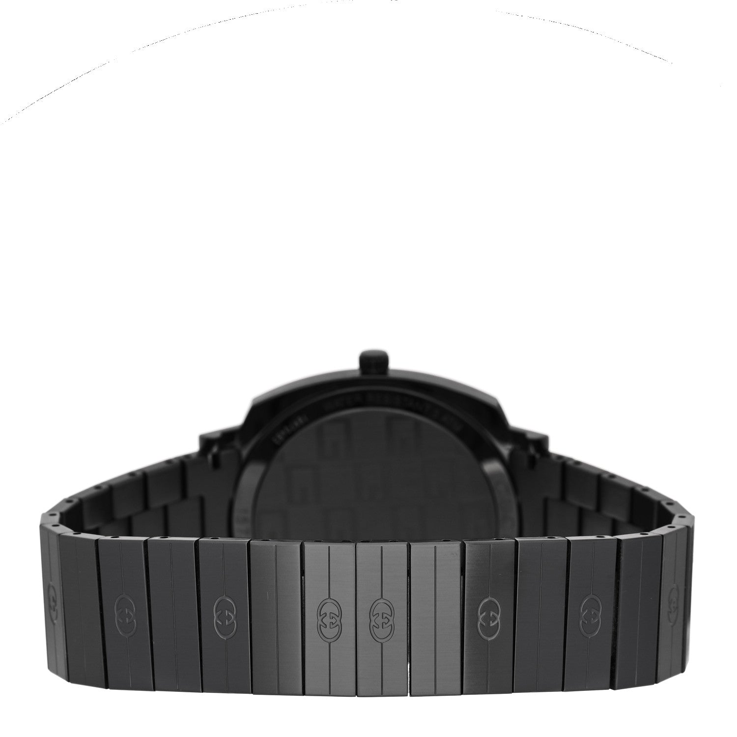 PVD Stainless Steel 38mm Grip Quartz Watch Black