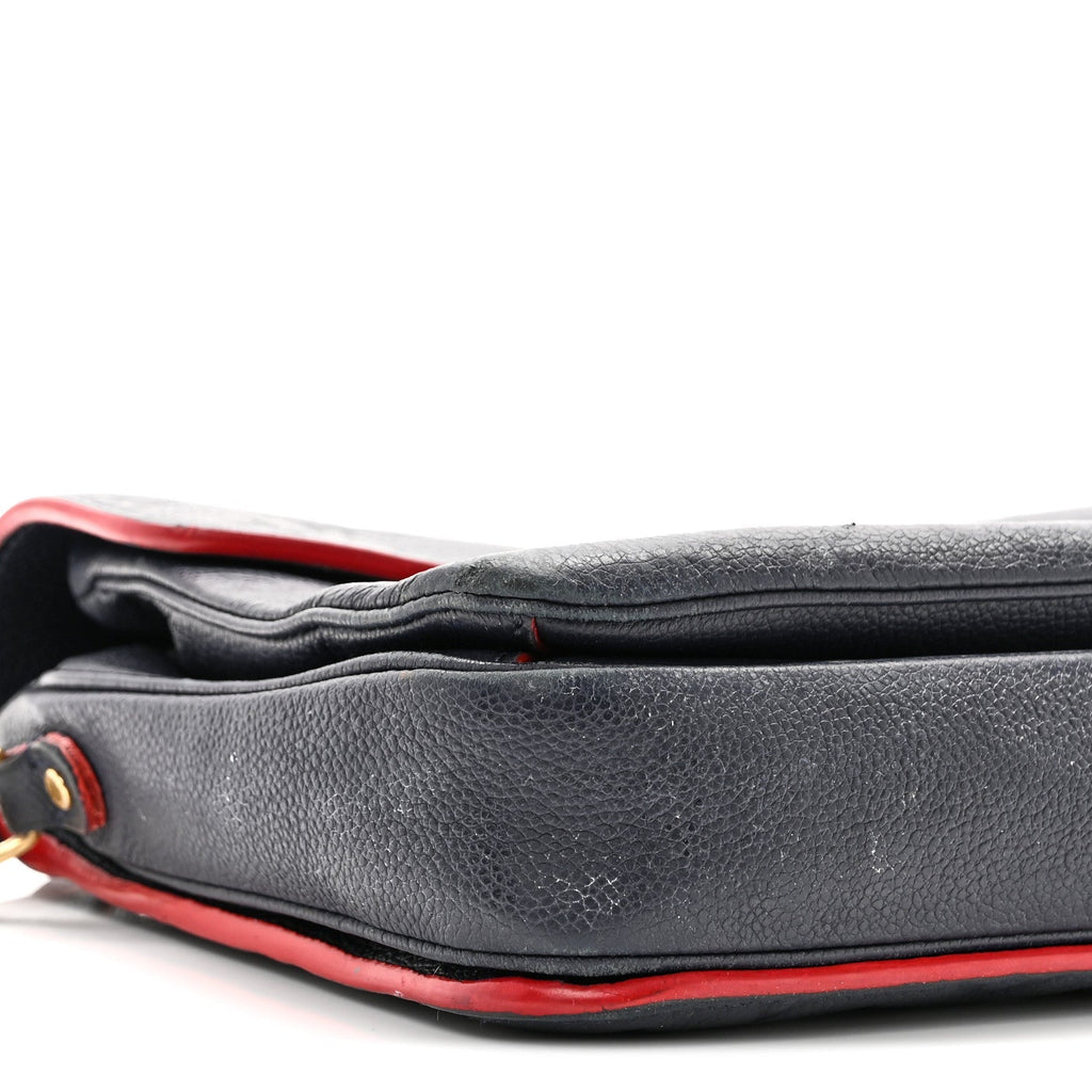 Empreinte Pochette Metis Marine Rouge