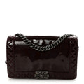Patent New Medium Boy Reverso Flap Burgundy
