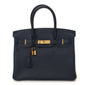 Togo Birkin 30 Bleu Nuit