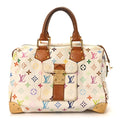 Monogram Multicolor Speedy 30 White