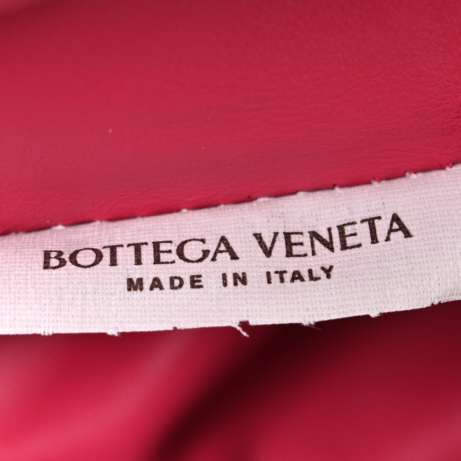 Nappa Intrecciato Teen Jodie Hobo Cranberry