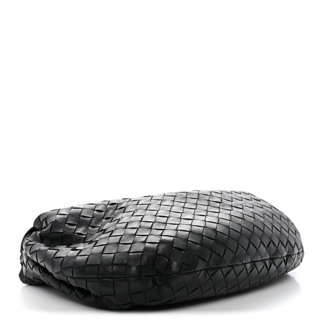 Nappa Intrecciato Small Jodie Hobo Black