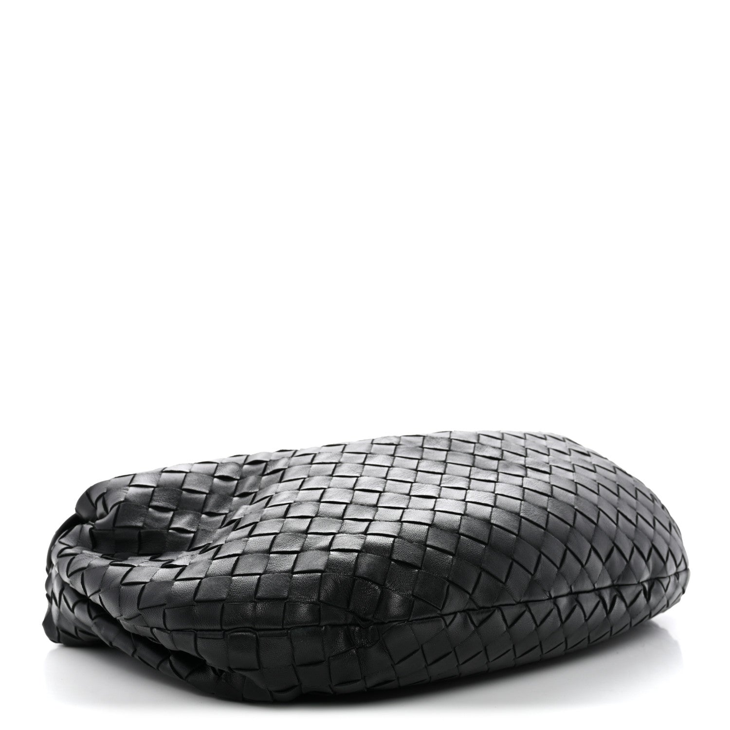Nappa Intrecciato Small Jodie Hobo Black
