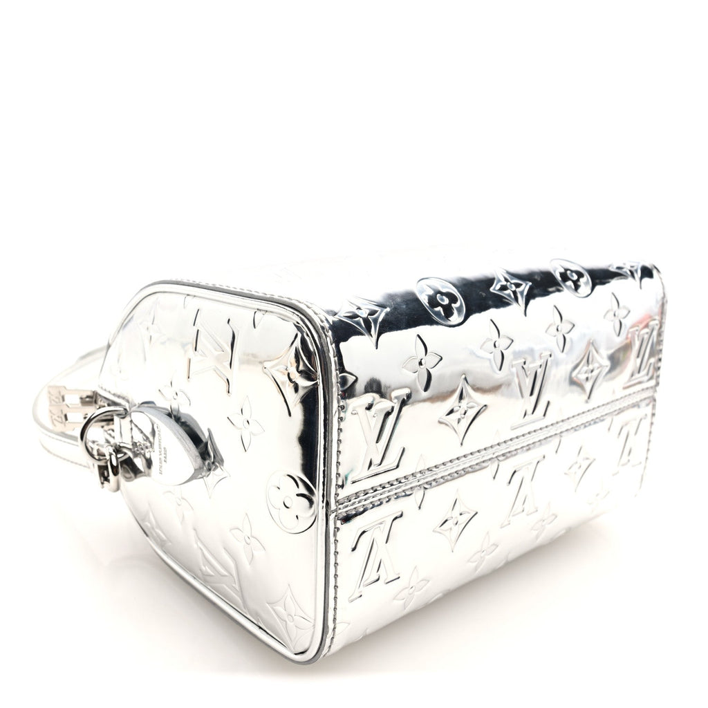 Monogram Miroir Speedy Bandouliere 20 Silver