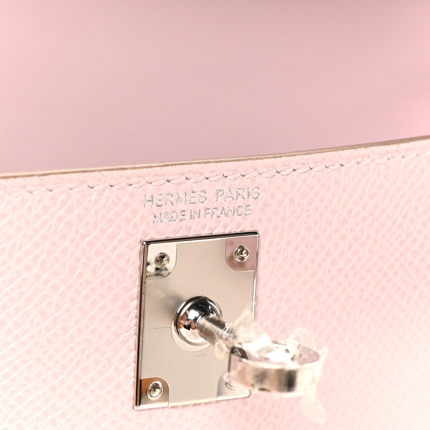 Epsom Mini Kelly Sellier 20 Mauve Pale