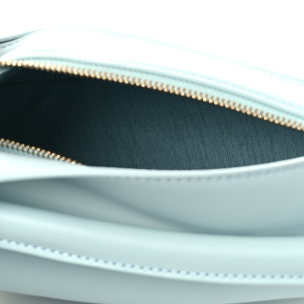 Calfskin Small Puzzle Bag Aquamarine