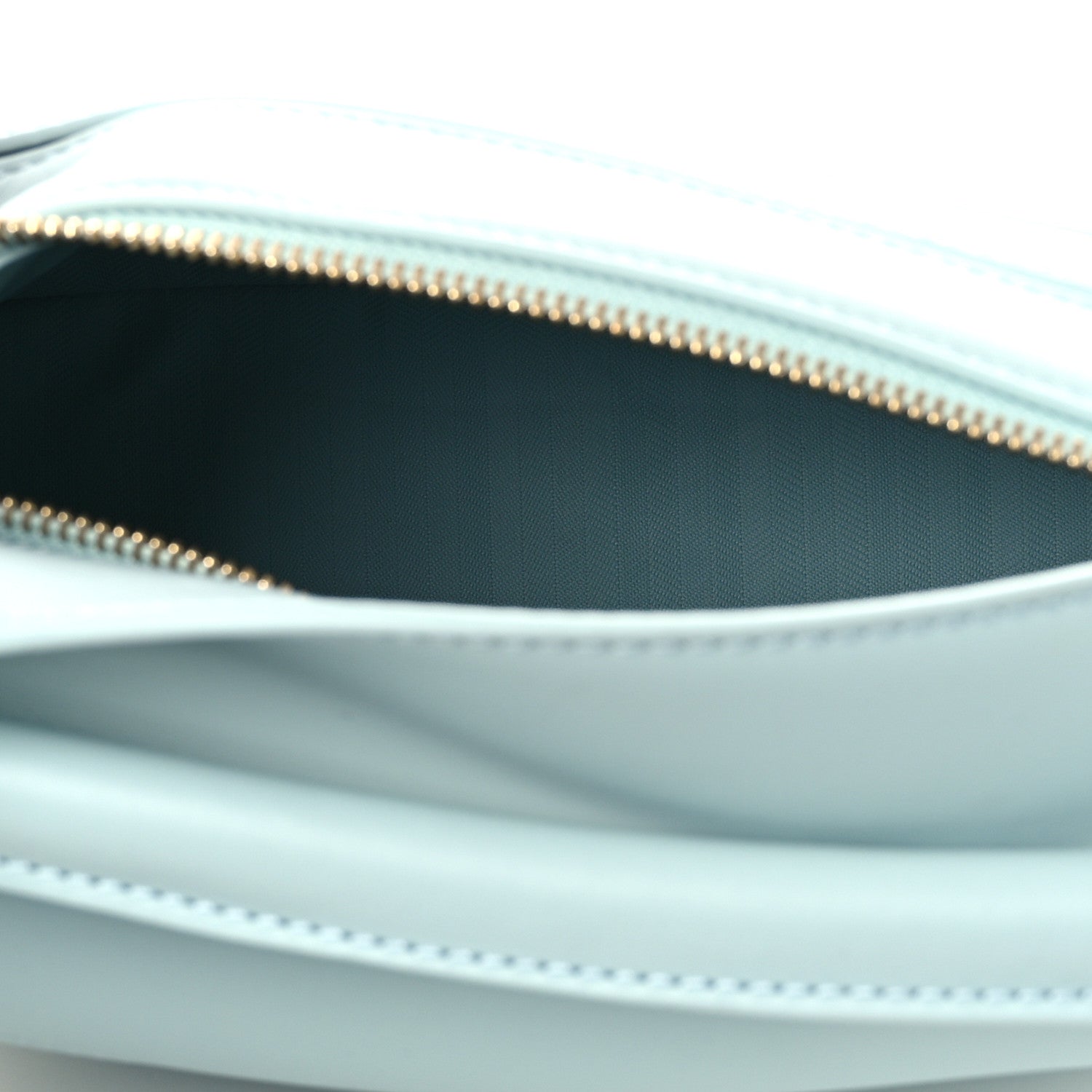Calfskin Small Puzzle Bag Aquamarine