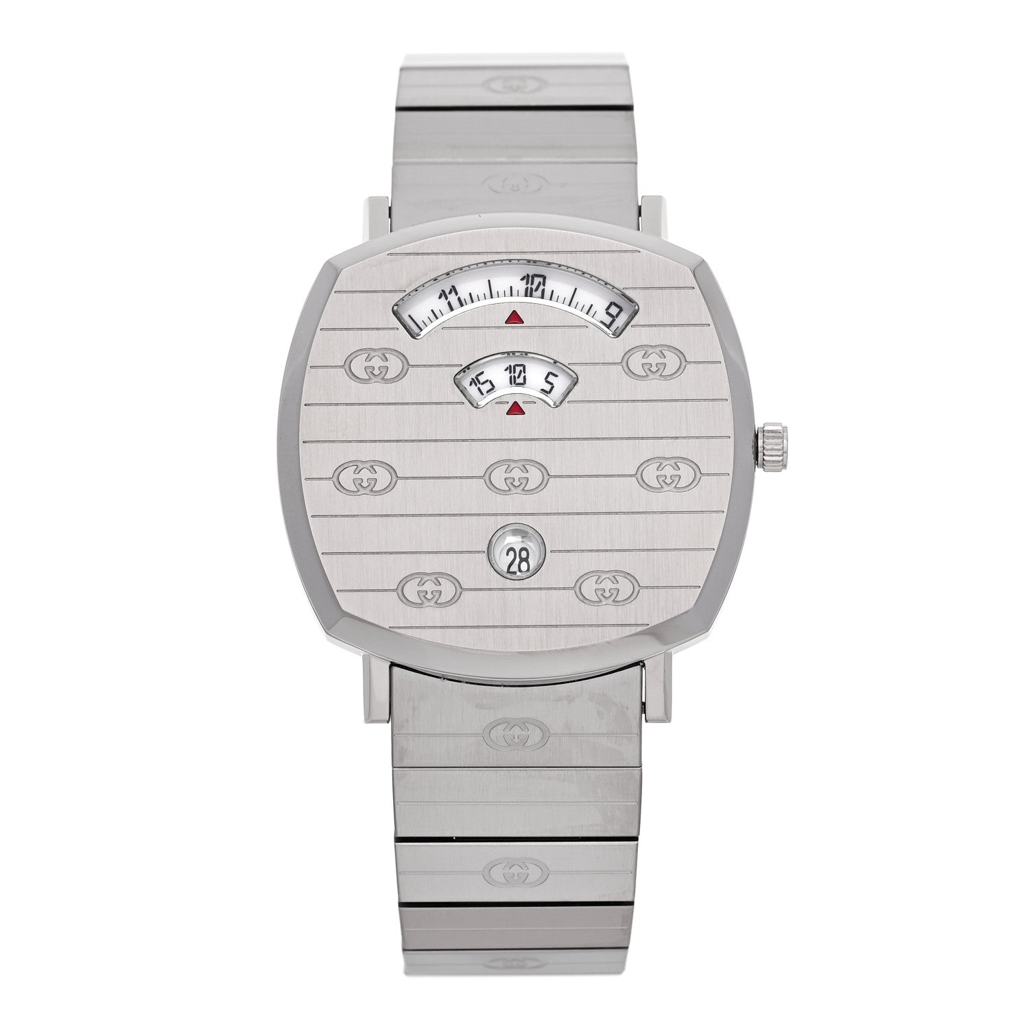 Stainless Steel 38mm Grip Quartz Watch