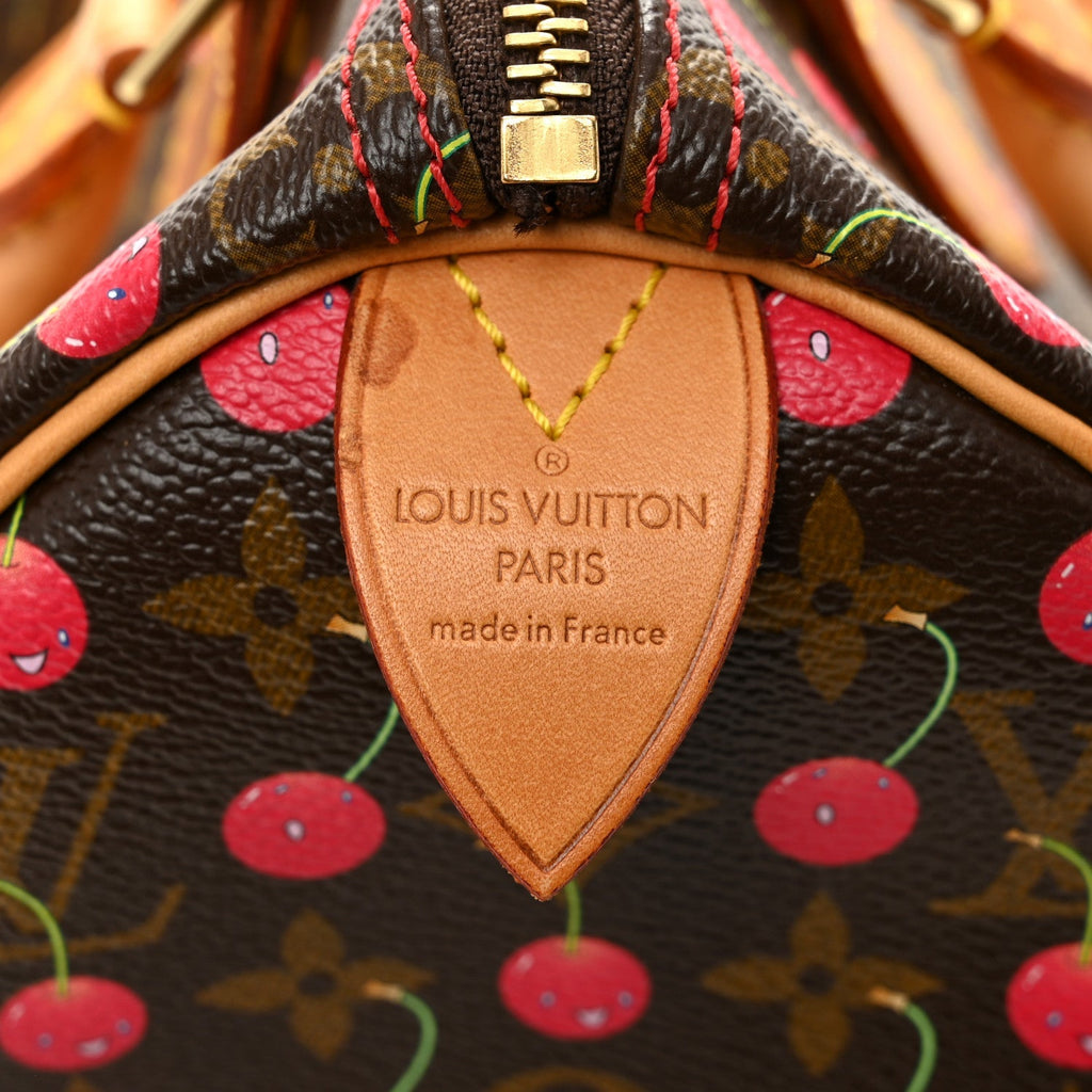 Monogram Cerises Speedy 25