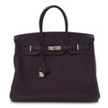 Togo Birkin 35 Cassis