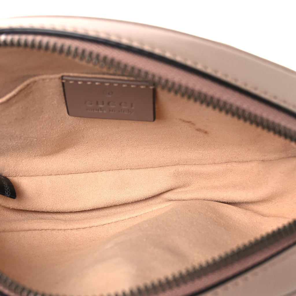 Calfskin Matelasse GG Marmont Belt Bag 85 34 Porcelain Rose