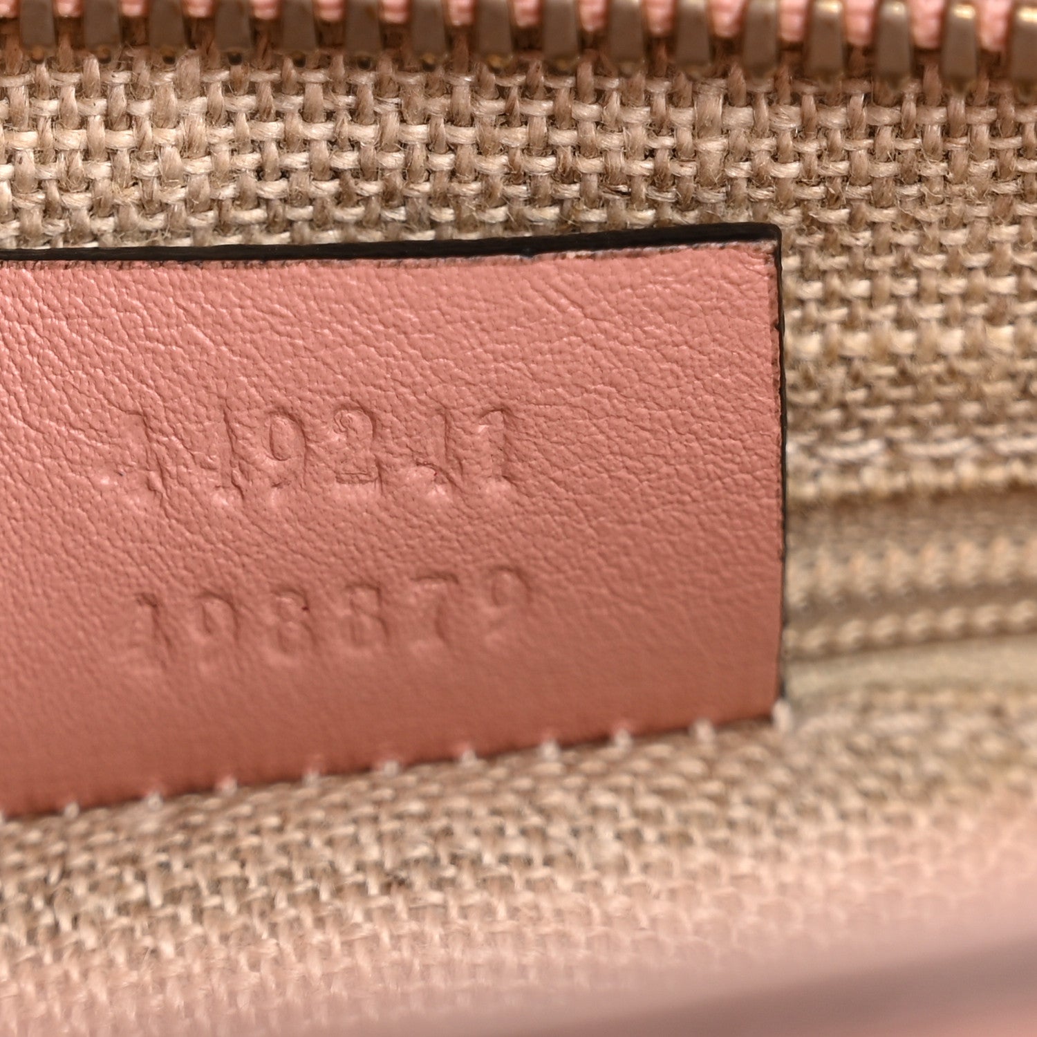 Microguccissima Small Bree Tote Soft Pink