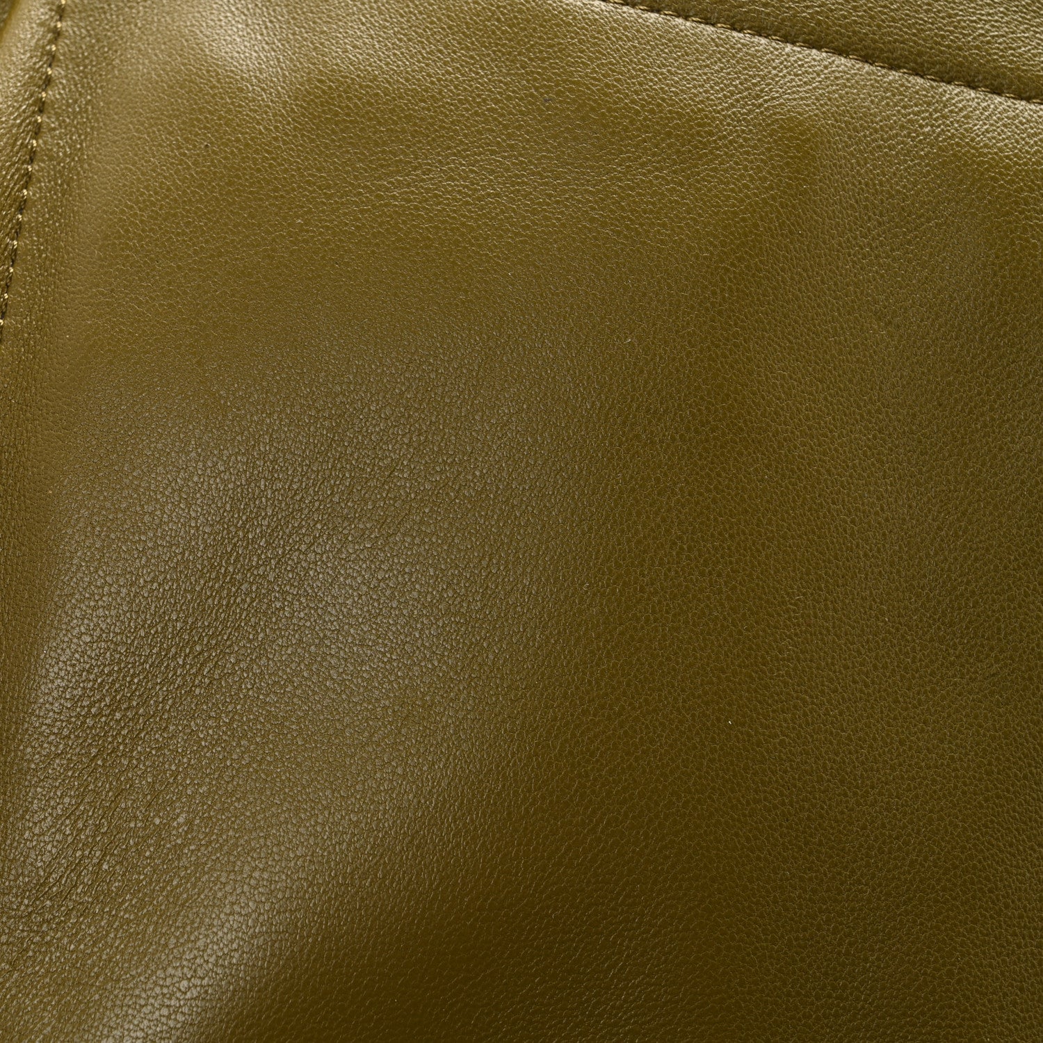 Mellow Nappa Small Squeeze Bag Olive