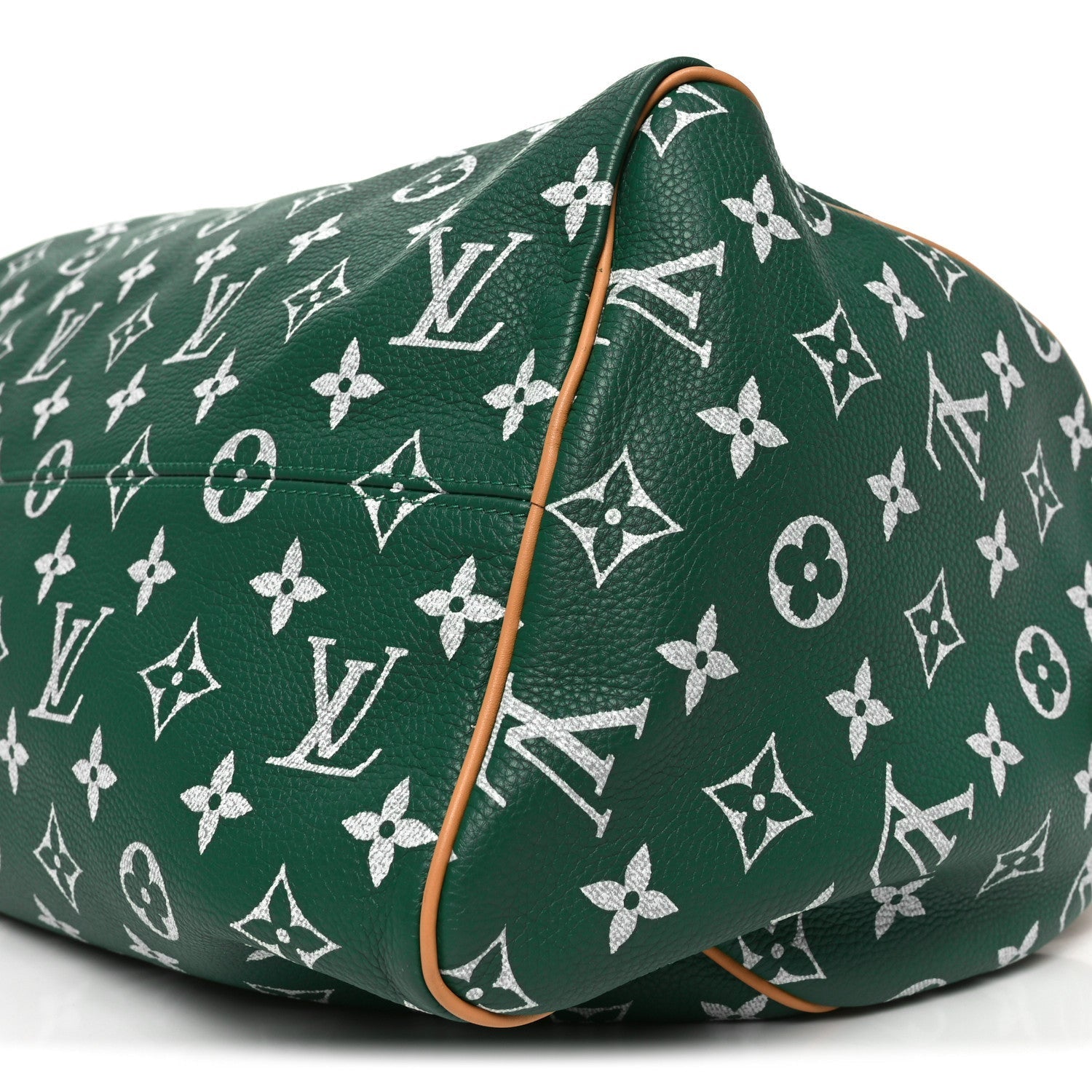 Calfskin Monogram Speedy P9 Bandouliere 40 Green