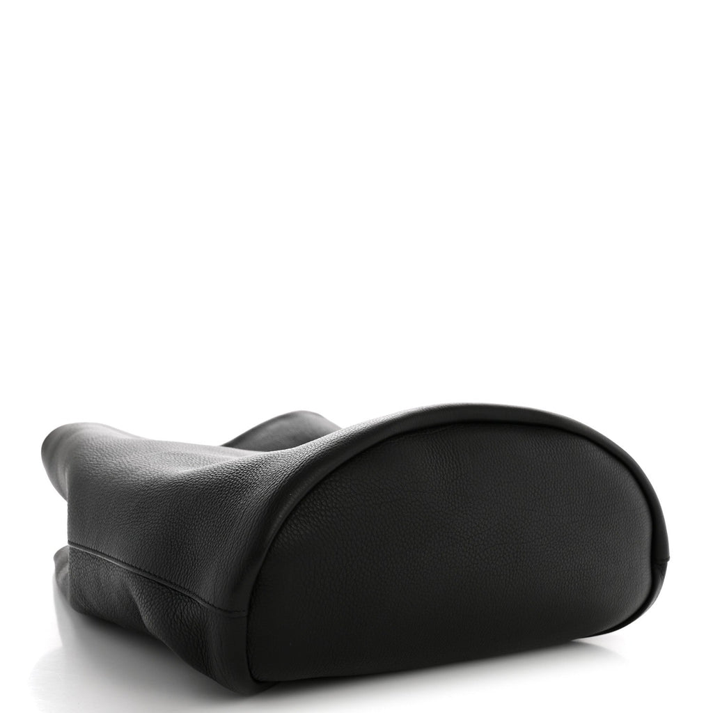 Grained Calfskin Joe Backpack Black
