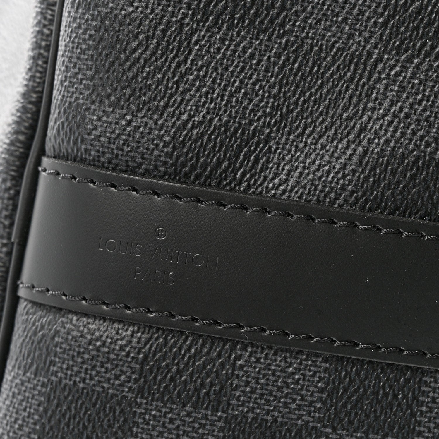 Damier Graphite Keepall Bandouliere 55