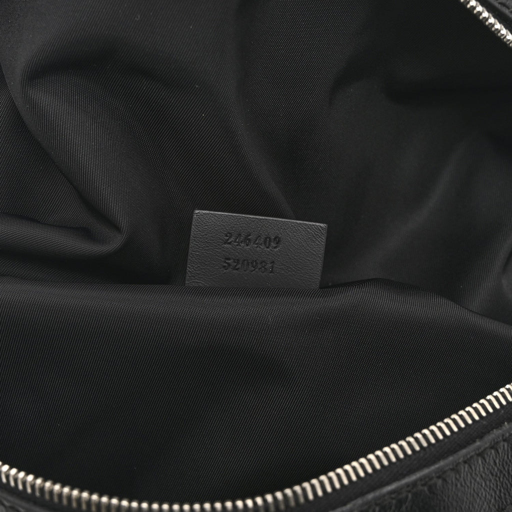 Guccissima Web Belt Bag Black