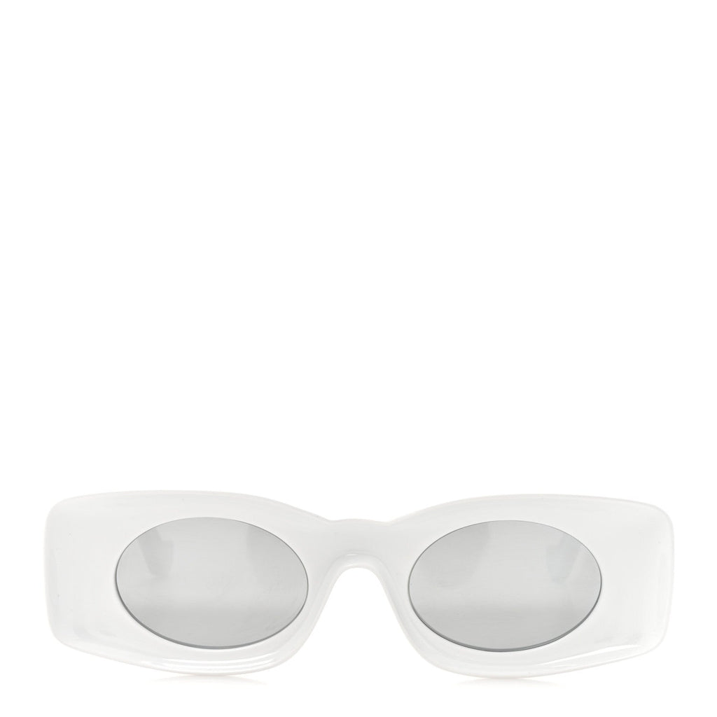 Acetate Sunglasses LW40033I White