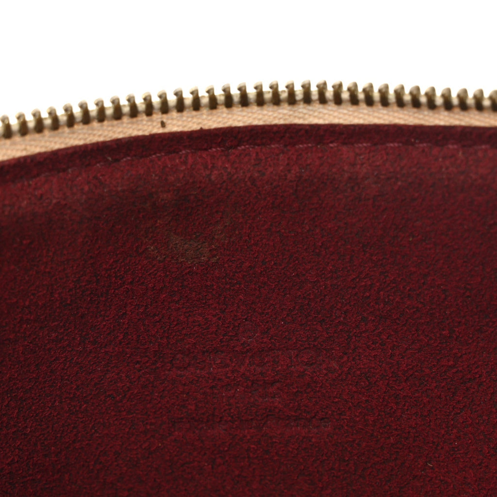 Monogram Multicolor Pochette Accessories White