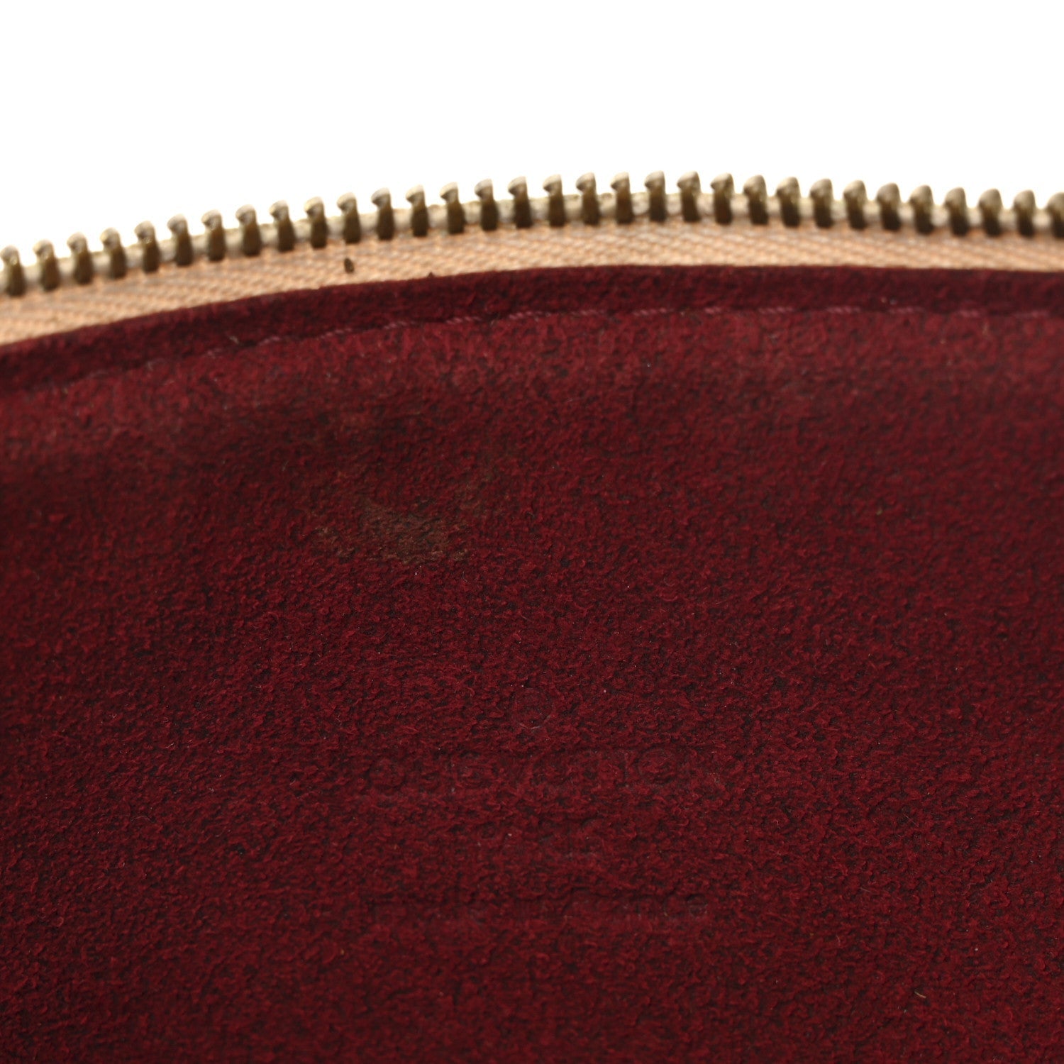Monogram Multicolor Pochette Accessories White