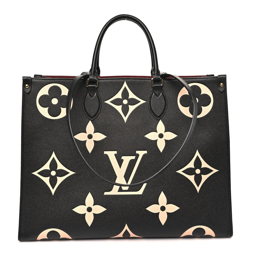 Empreinte Monogram Giant Onthego GM Black Beige