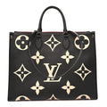 Empreinte Monogram Giant Onthego GM Black Beige