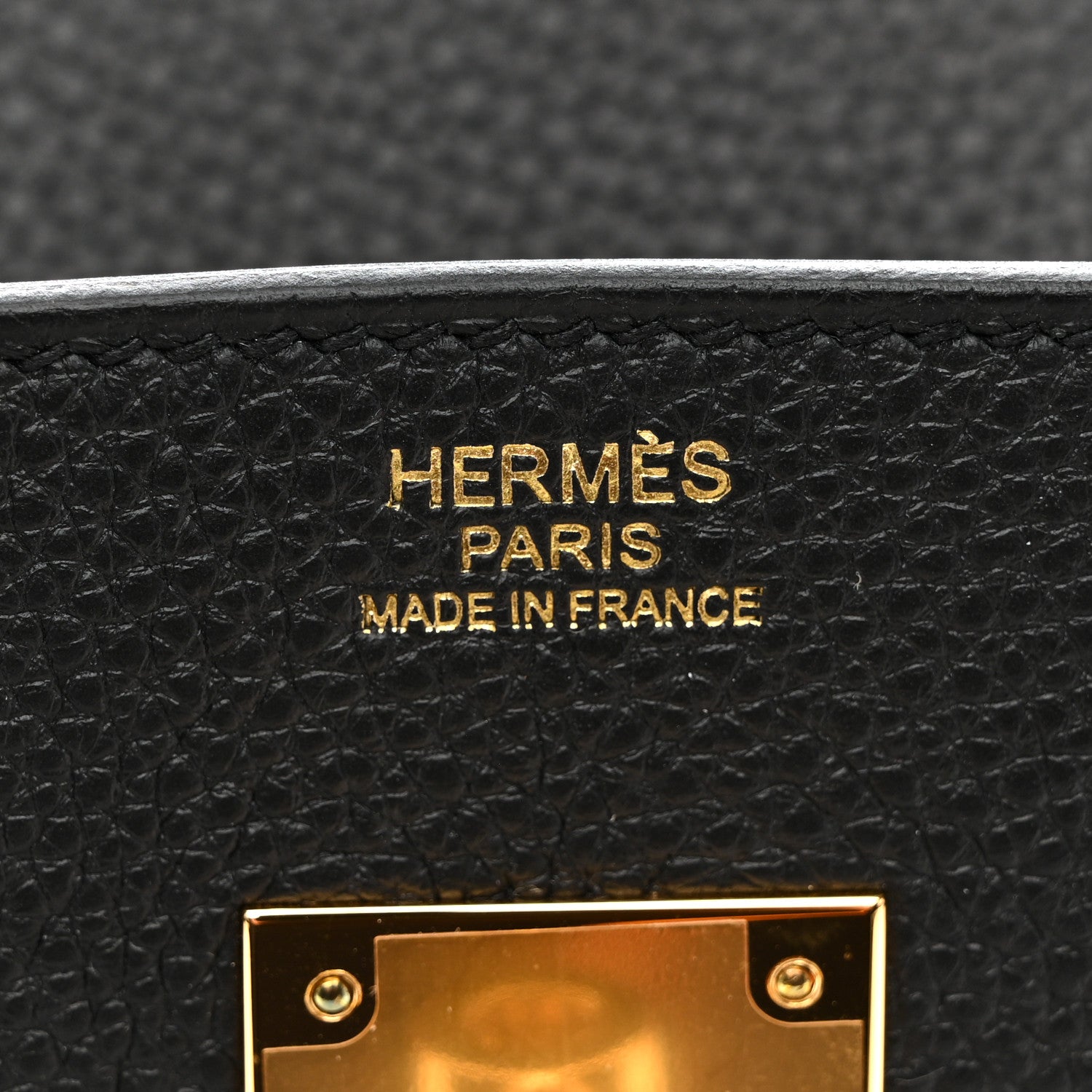 Togo Birkin 30 Black