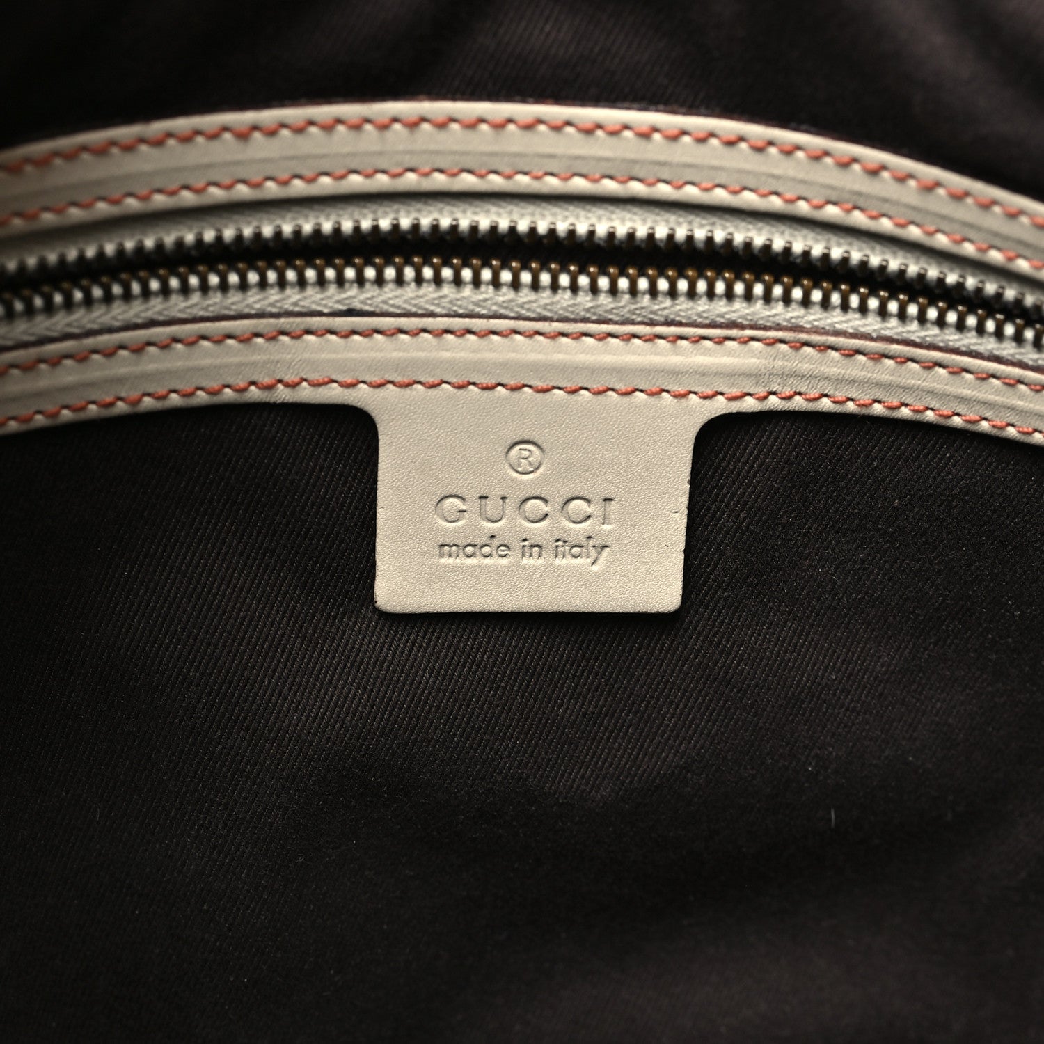 Calfskin Piston Lock Jackie O Hobo White